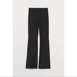 H&M Flare Pinstripe Leggings